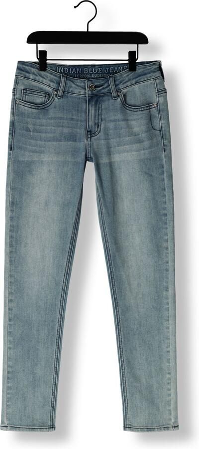 INDIAN BLUE JEANS Jongens Jeans 2742 Skinnyfit Medium Denim Blauw - Foto 2