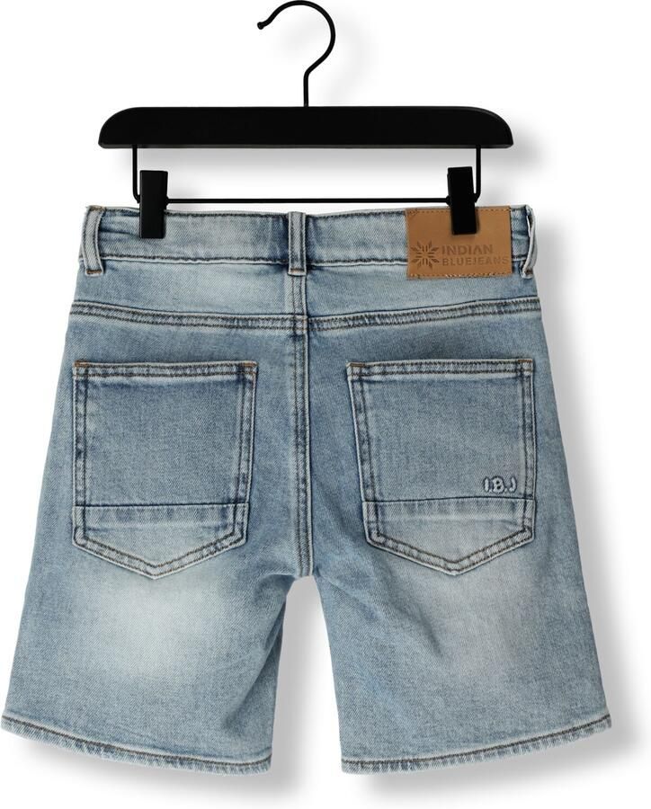 INDIAN BLUE JEANS Jongens Jeans Denim Wide Short Blue Denim Lichtblauw
