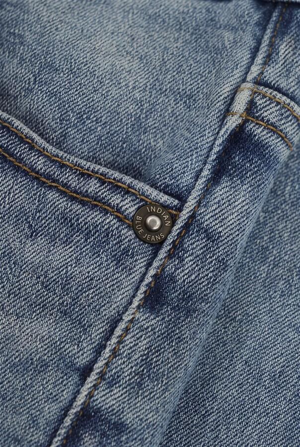 INDIAN BLUE JEANS Jongens Jeans Straight Fit Light Jeans Lichtblauw - Foto 2