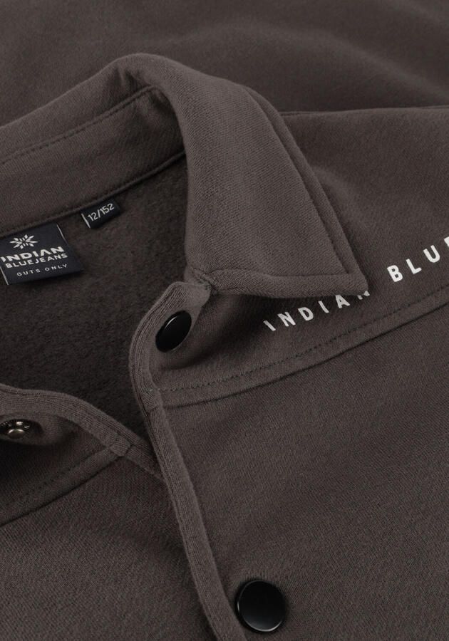 INDIAN BLUE JEANS Jongens Overhemden Shirt Jacket Brushed Grijs - Foto 2