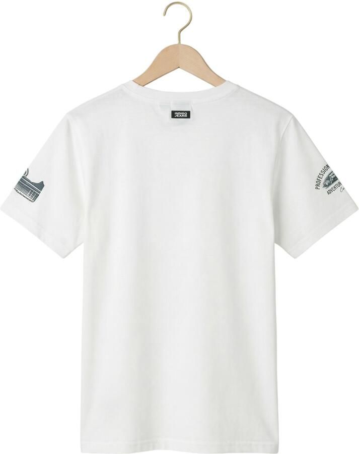 INDIAN BLUE JEANS Jongens Polo's & T-shirts T-shirt Aop Ecru - Foto 2