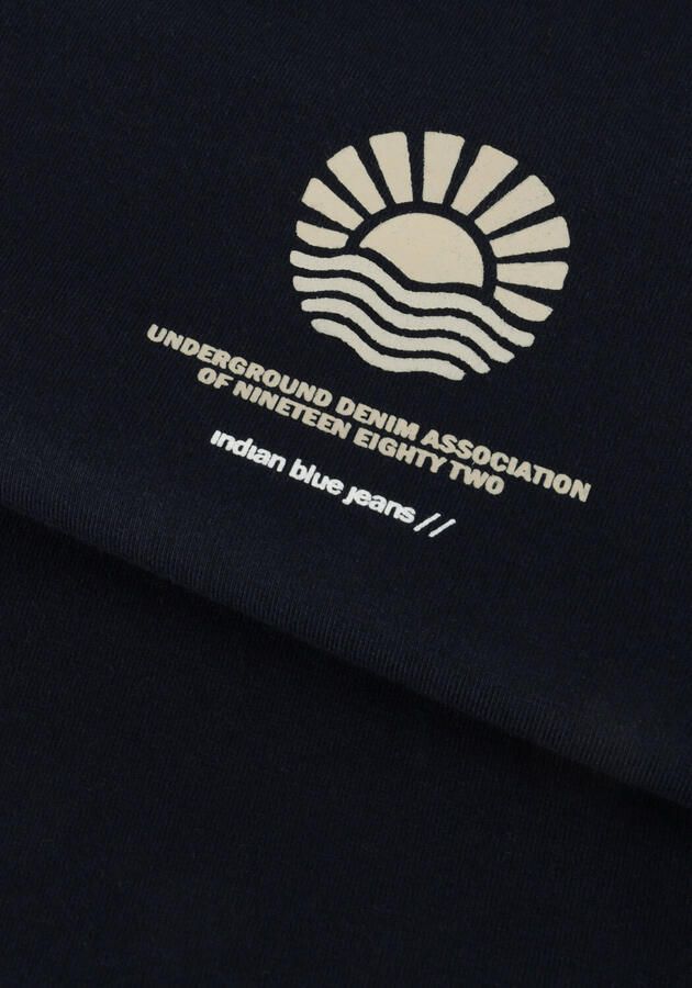 INDIAN BLUE JEANS Jongens Polo's & T-shirts T-shirt Backprint Zwart - Foto 2