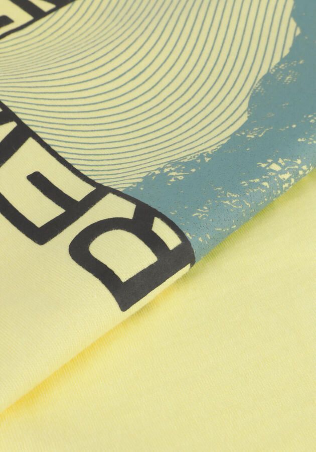 INDIAN BLUE JEANS Jongens Polo's & T-shirts T-shirt Cm Backprint Geel - Foto 2