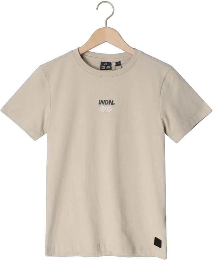 INDIAN BLUE JEANS Jongens Polo's & T-shirts T-shirt Indn Surf Beige