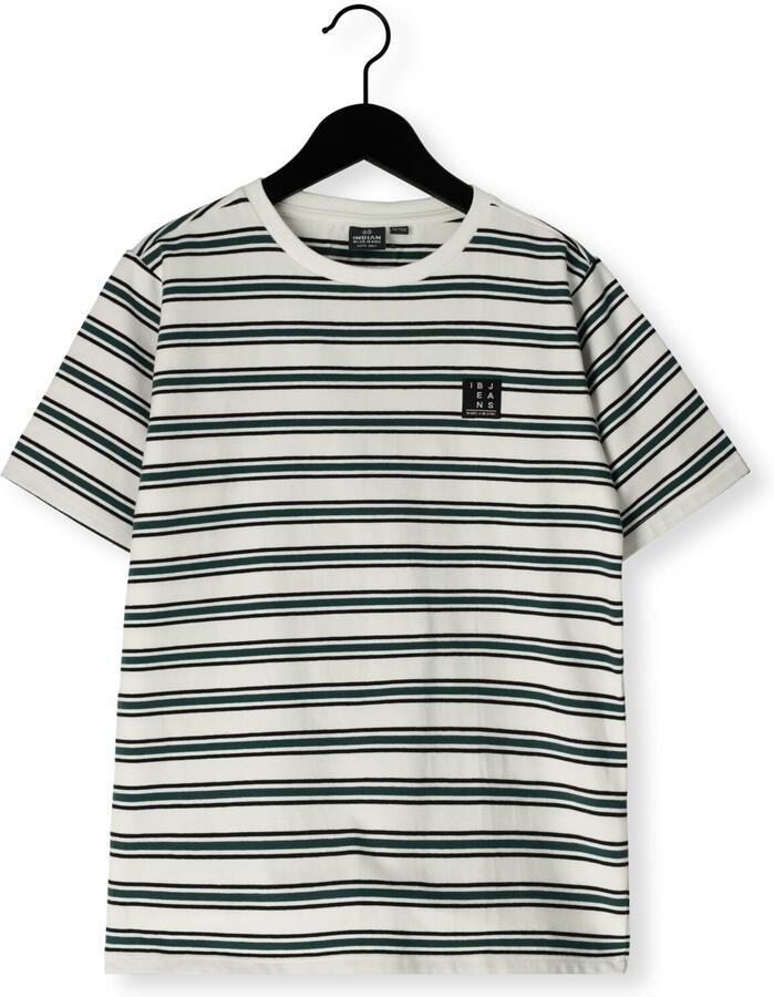 INDIAN BLUE JEANS Jongens Polo's & T-shirts T-shirt Stripe Gebroken Wit