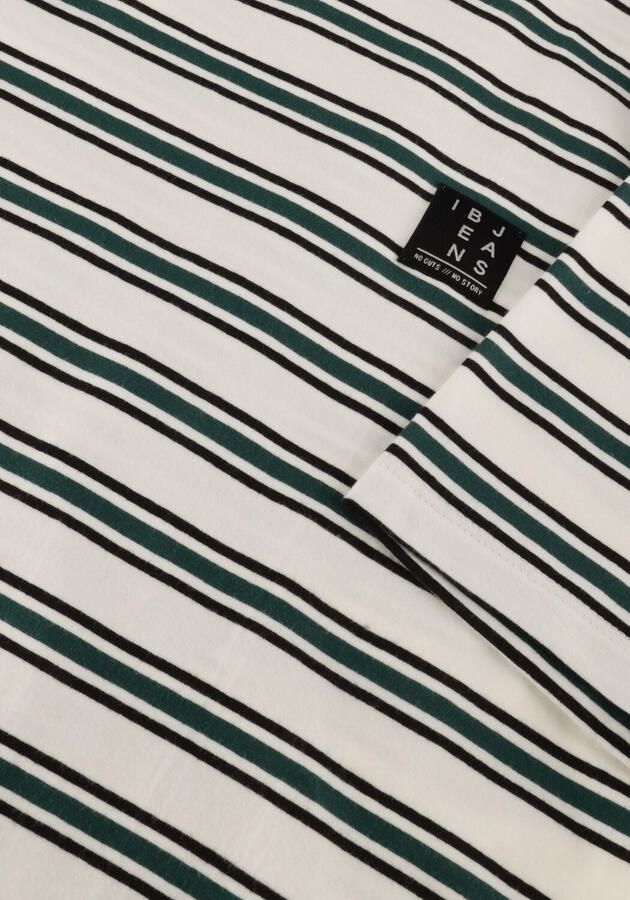 INDIAN BLUE JEANS Jongens Polo's & T-shirts T-shirt Stripe Gebroken Wit - Foto 2
