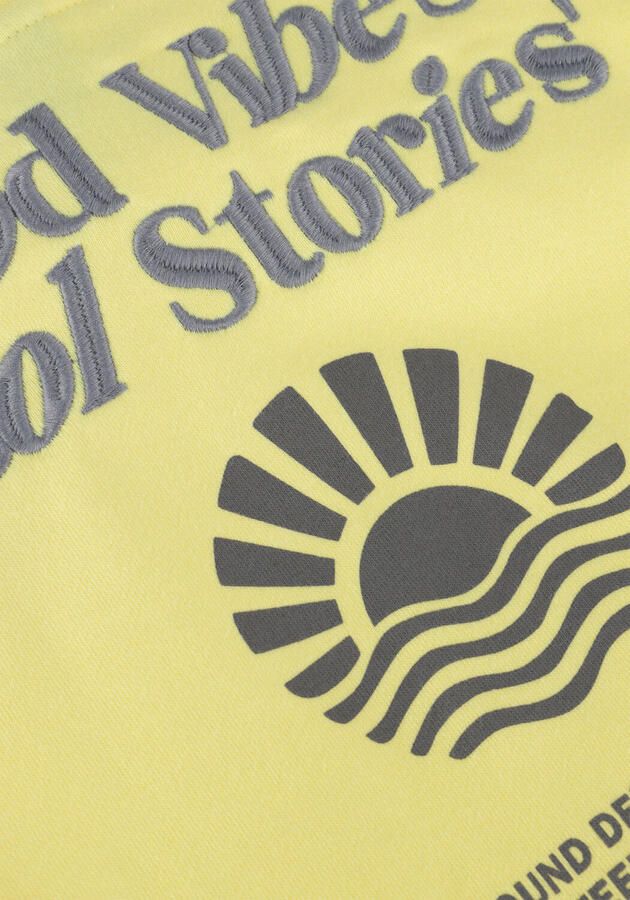 INDIAN BLUE JEANS Jongens Truien & Vesten Hoodie Backprint Geel