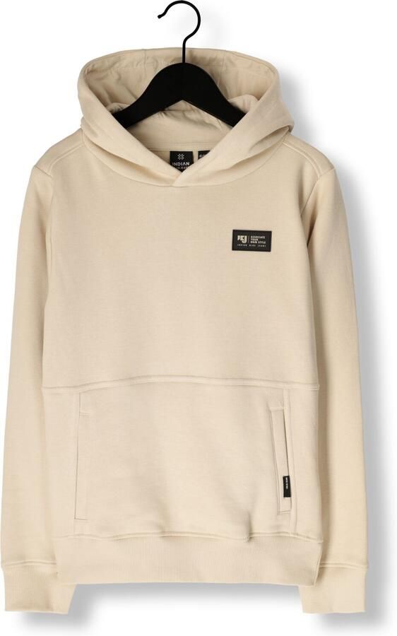 INDIAN BLUE JEANS Jongens Truien & Vesten Hoodie Badge Ecru - Foto 3