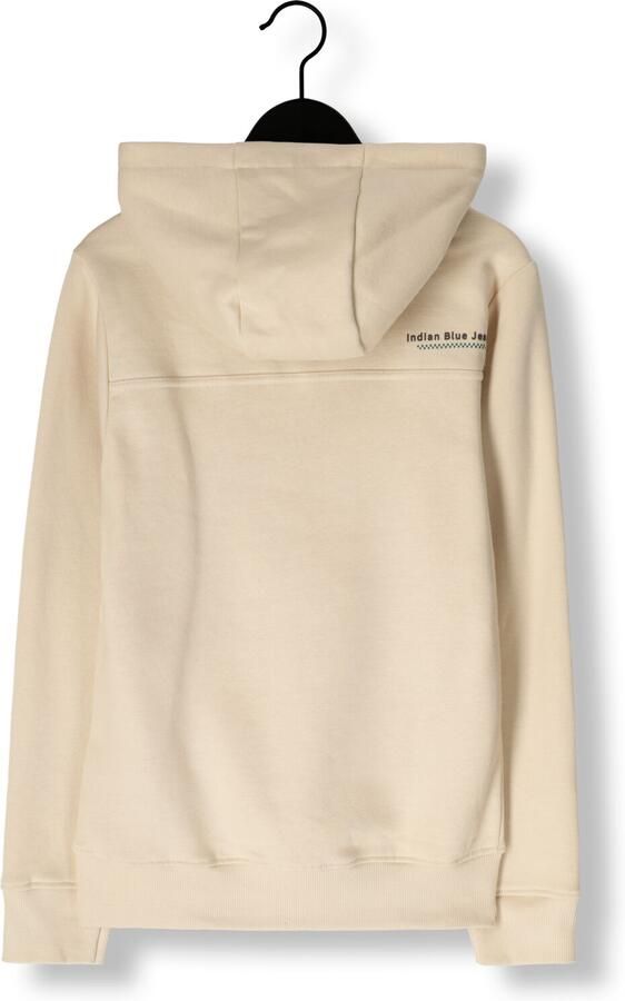 INDIAN BLUE JEANS Jongens Truien & Vesten Hoodie Badge Ecru - Foto 2