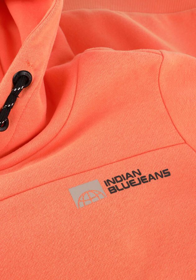 INDIAN BLUE JEANS Jongens Truien & Vesten Hoodie Kangaroo Pocket Oranje