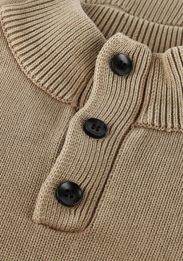 INDIAN BLUE JEANS Jongens Truien & Vesten Knitted Col Buttons Washed Beige