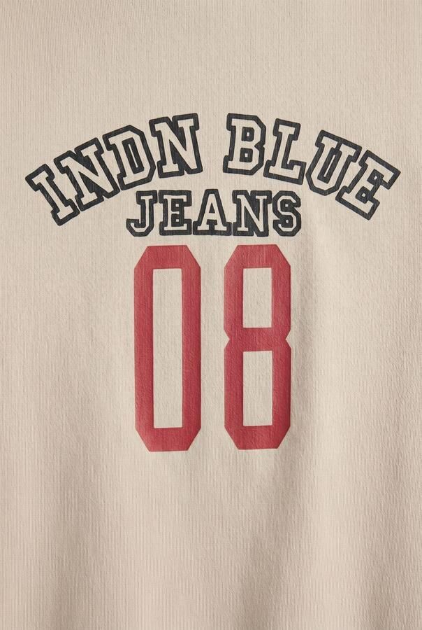 INDIAN BLUE JEANS Jongens Truien & Vesten Loose Fit Sweat College Indn Zand