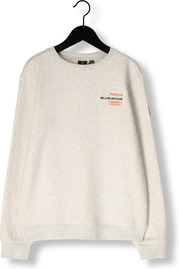 INDIAN BLUE JEANS Jongens Truien & Vesten Loose Fit Sweat Melange Lichtgrijs - Foto 3