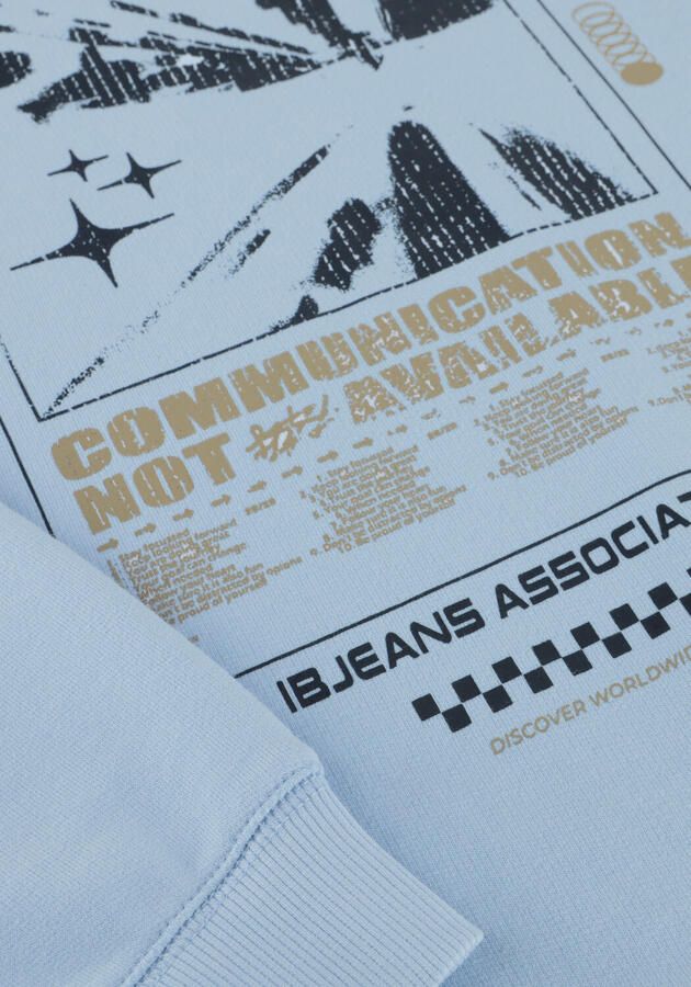 INDIAN BLUE JEANS Jongens Truien & Vesten Sweater Backprint Lichtblauw