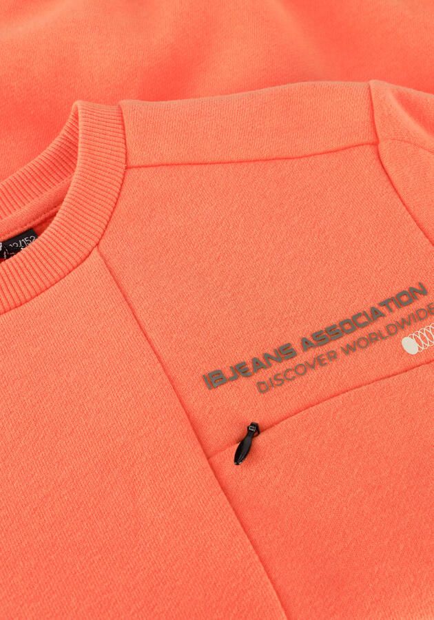 INDIAN BLUE JEANS Jongens Truien & Vesten Sweater Chest Print Brushed Koraal