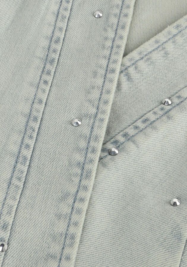 INDIAN BLUE JEANS Meisjes Blazers Denim Gilet Fancy Lichtblauw