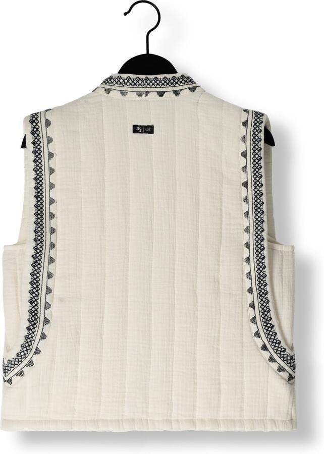 INDIAN BLUE JEANS Meisjes Blazers Sleeveless Embroidery Vest Wit