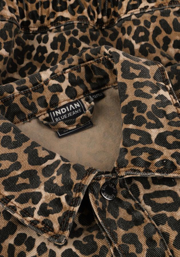 INDIAN BLUE JEANS Meisjes Blazers Vest Leopard Bruin