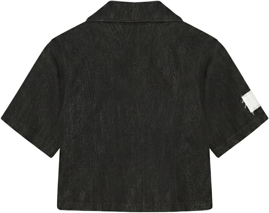 INDIAN BLUE JEANS Meisjes Blouses Shirt Denim Antraciet - Foto 2