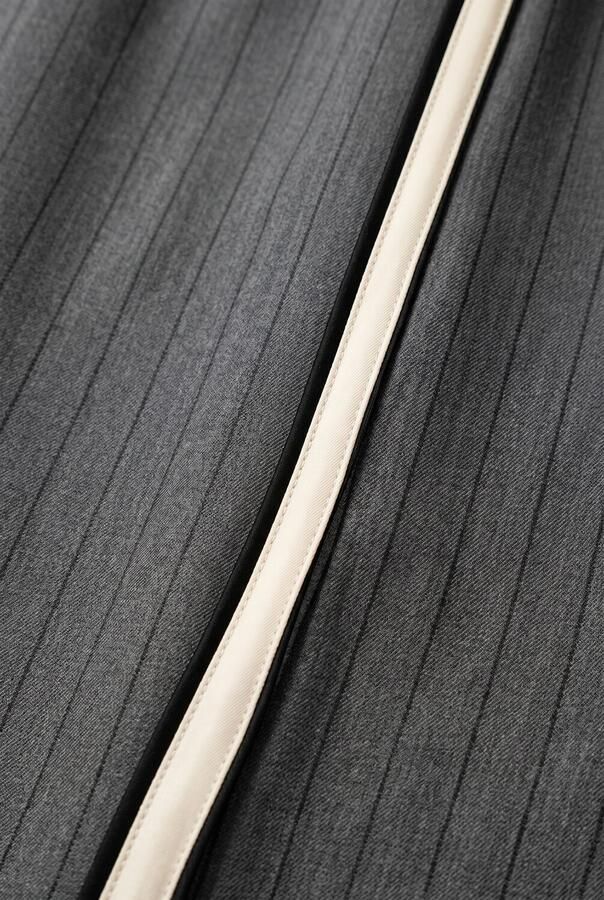 INDIAN BLUE JEANS Meisjes Broeken Pants Extra Wide Pinstripe Donkergrijs