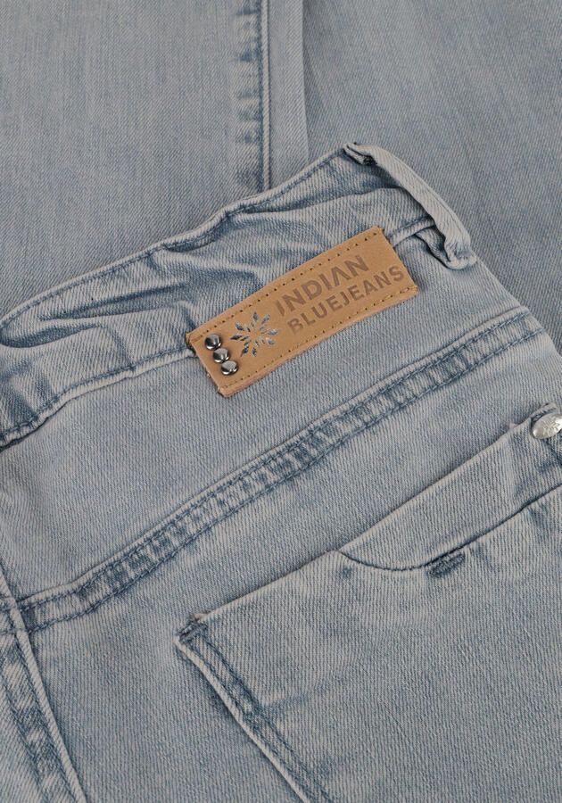 INDIAN BLUE JEANS Meisjes Jeans 2124 Wide Fit Used Denim Lichtblauw
