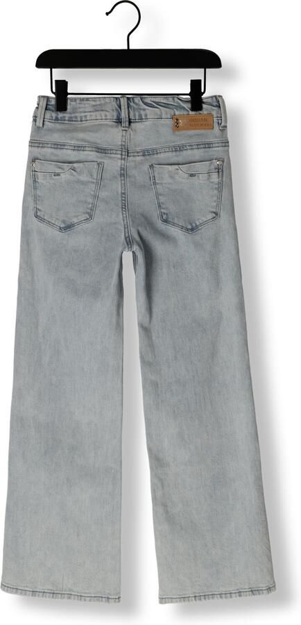 INDIAN BLUE JEANS Meisjes Jeans 2124 Wide Fit Used Denim Lichtblauw - Foto 2