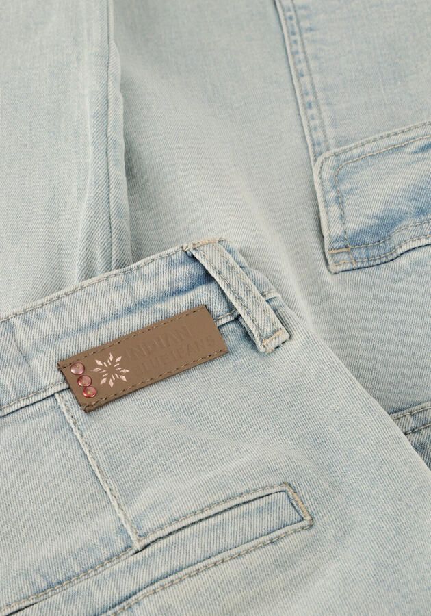 INDIAN BLUE JEANS Meisjes Jeans Cargo Jeans Wide Fit Lichtblauw - Foto 2