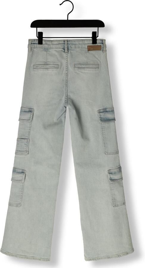 INDIAN BLUE JEANS Meisjes Jeans Cargo Jeans Wide Fit Lichtblauw