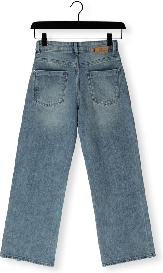 Indian Blue Jeans high waist wide leg jeans light blue denim - Foto 2