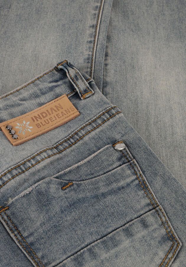 INDIAN BLUE JEANS Meisjes Jeans Flared Fit Medium Denim Lichtgrijs - Foto 2