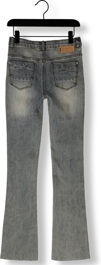 INDIAN BLUE JEANS Meisjes Jeans Flared Fit Medium Denim Lichtgrijs