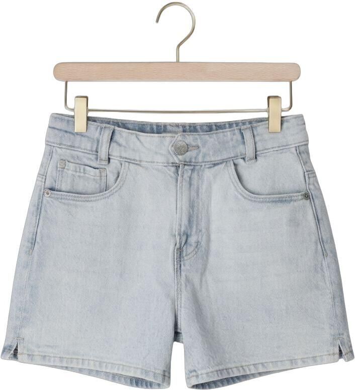 INDIAN BLUE JEANS Meisjes Jeans Wide Denim Short Light Lichtblauw