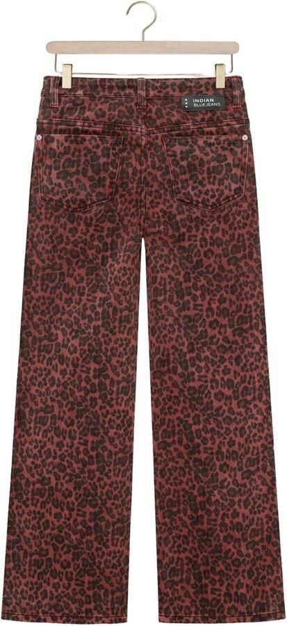 INDIAN BLUE JEANS Meisjes Jeans Wide Fit Animal Bruin - Foto 2