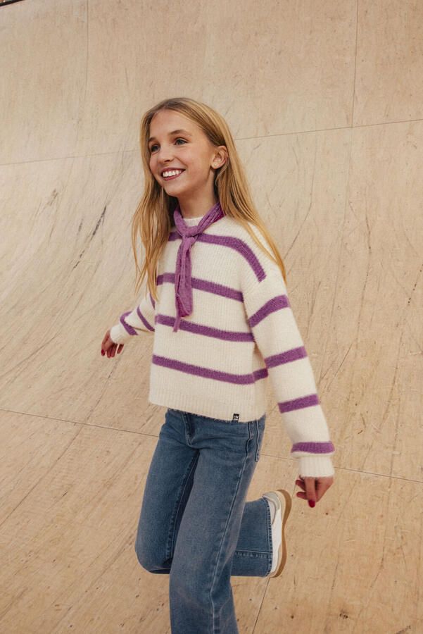 INDIAN BLUE JEANS Meisjes Jeans Wide Fit Lichtblauw - Foto 3
