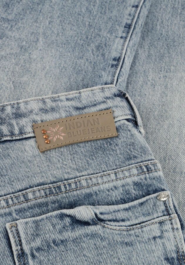 INDIAN BLUE JEANS Meisjes Jeans Wide Fit Medium Denim Lichtblauw