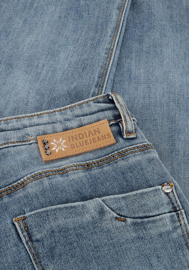 INDIAN BLUE JEANS Meisjes Jeans Wide Straight Fit Lichtblauw - Foto 2
