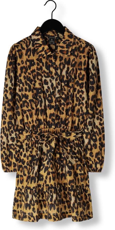 INDIAN BLUE JEANS Meisjes Jurken Leopard Dress Zand - Foto 3