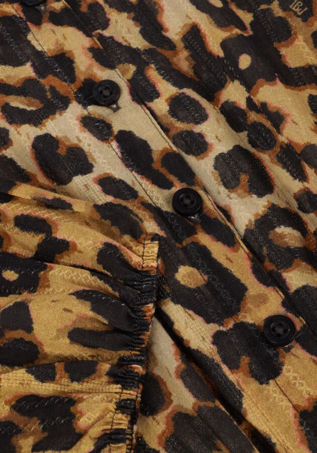 INDIAN BLUE JEANS Meisjes Jurken Leopard Dress Zand - Foto 2