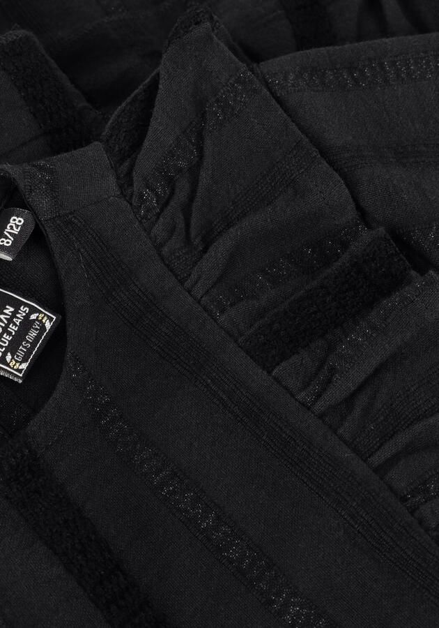 INDIAN BLUE JEANS Meisjes Jurken Ruffle Dress Sparkle Zwart