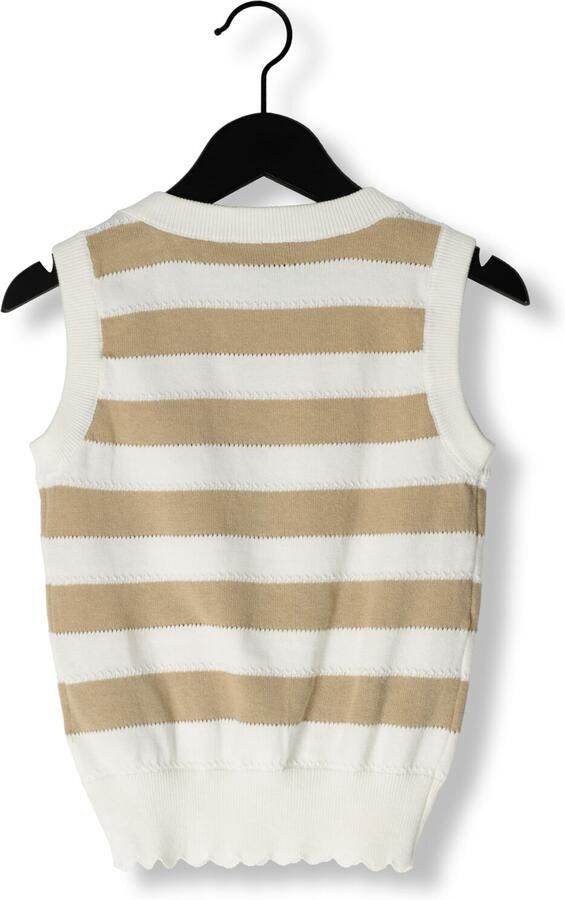 INDIAN BLUE JEANS Meisjes Tops & T-shirts Knitted Singlet Striped Camel