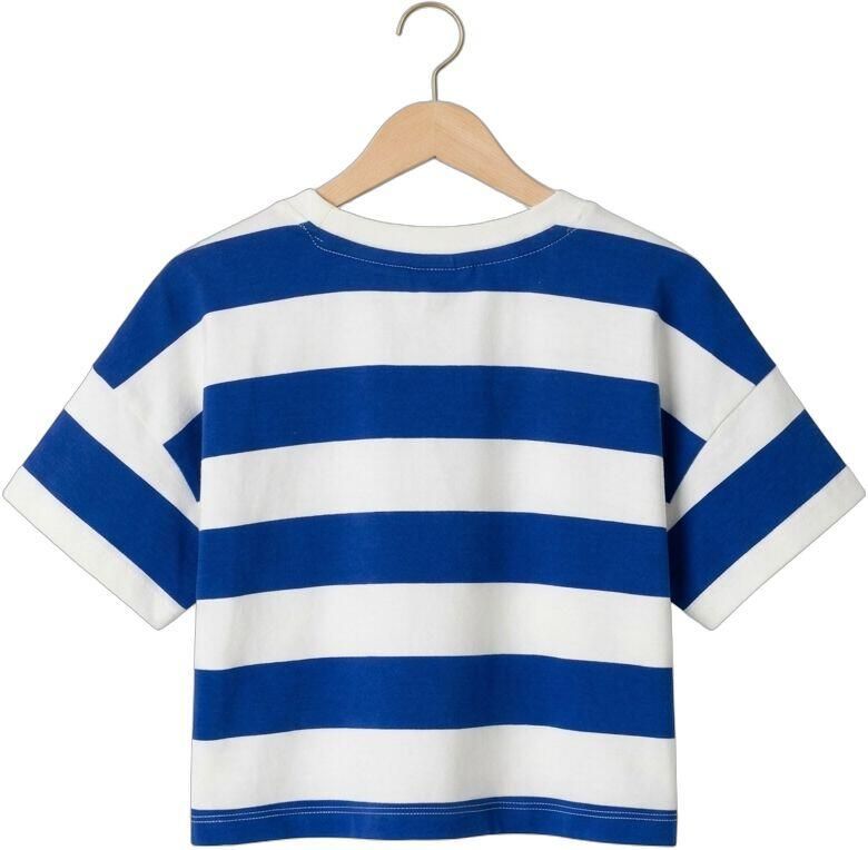 INDIAN BLUE JEANS Meisjes Tops & T-shirts T-shirt Big Stripe Blauw - Foto 2