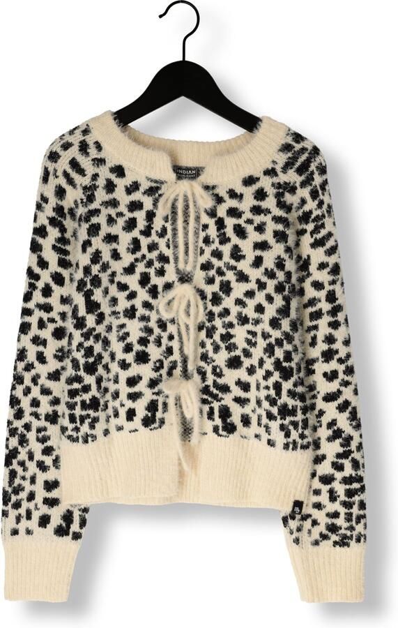 INDIAN BLUE JEANS Meisjes Truien & Vesten Knitted Spotty Wit - Foto 3