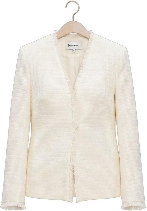 INWEAR Dames Blazers Cheyanneiw Blazer Creme - Foto 4
