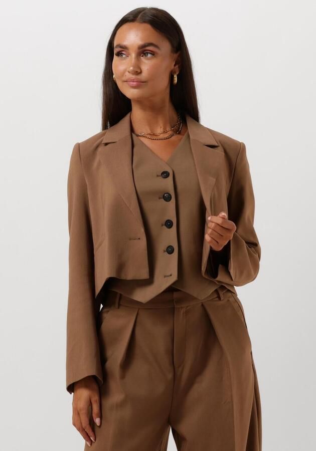 INWEAR Dames Blazers Khailw Short Blazer Bruin - Foto 4