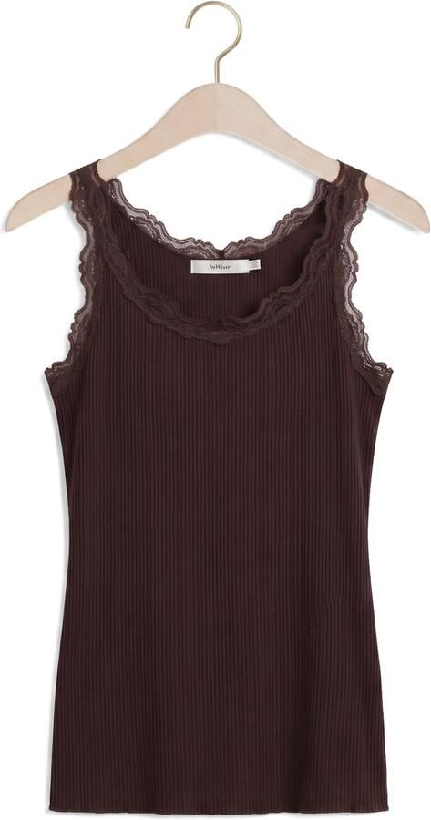 INWEAR Dames Blouses Aggieiw Vincent Knot Blouse Bruin - Foto 4