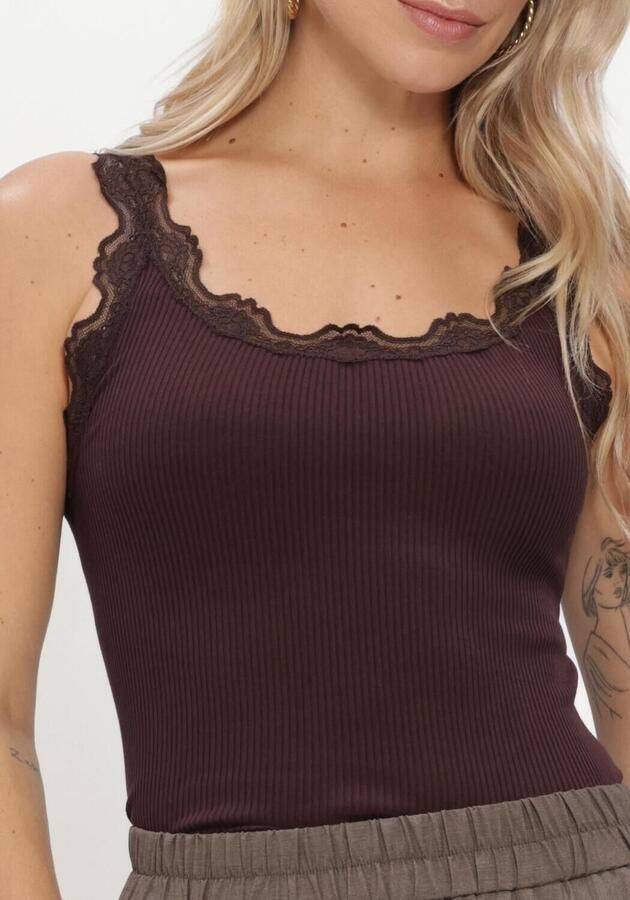 INWEAR Dames Blouses Aggieiw Vincent Knot Blouse Bruin - Foto 3