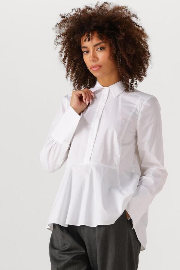 INWEAR Dames Blouses Atlasiw Fitted Shirt Wit - Foto 4