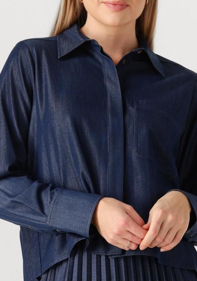 INWEAR Dames Blouses Cherrieiw Shirt Donkerblauw - Foto 4
