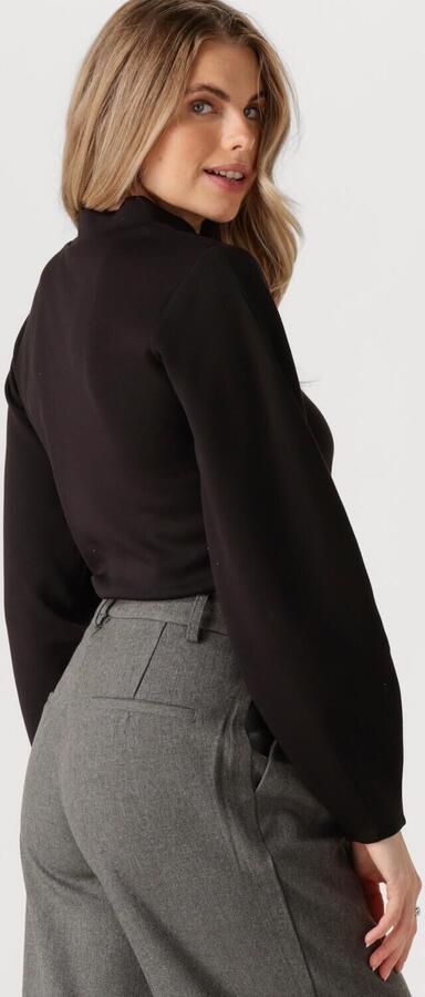 InWear Zwarte Gedrapeerde Blouse Top & T-Shirt Black Dames - Foto 3