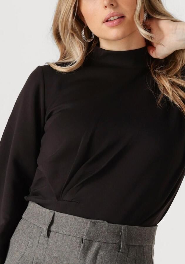 InWear Zwarte Gedrapeerde Blouse Top & T-Shirt Black Dames - Foto 2